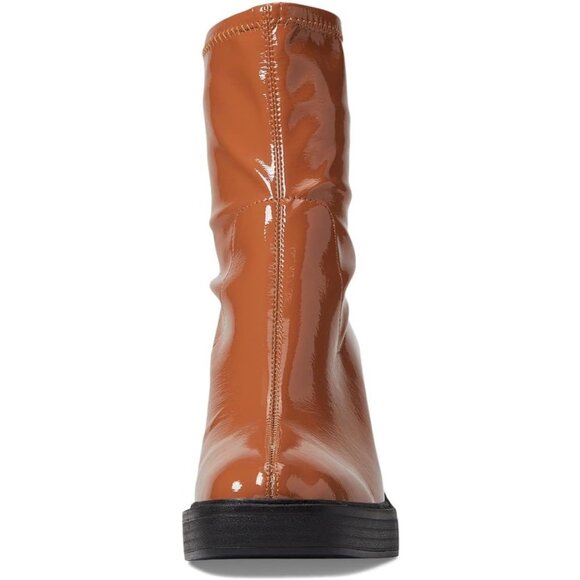 Kenneth Cole New York Women's Amber Ankle High Loafer Boot Chocolate Size 8.5 - Picture 2 of 6